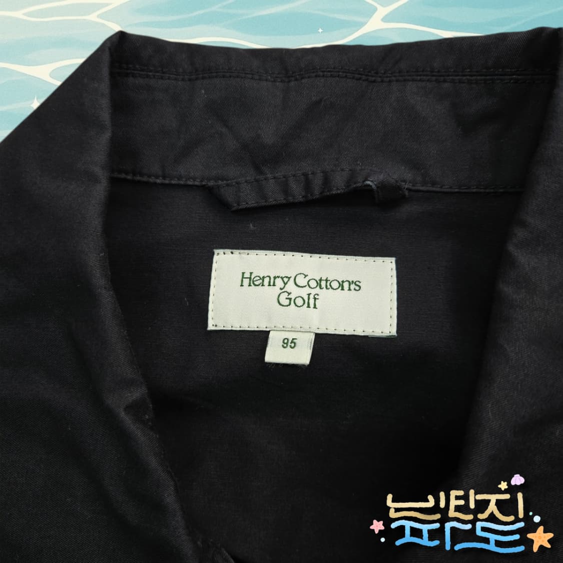 95 HENRY COTTONS 헨리코튼 골프 블루종 스윙톱 자켓 상품이미지5