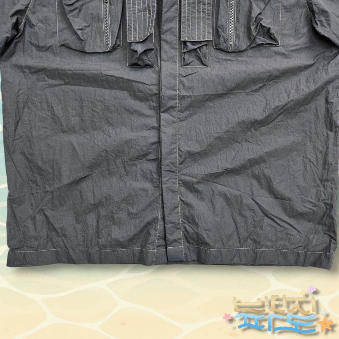 L IISE 이세 나일론 유틸리티 반팔셔츠 상품이미지3