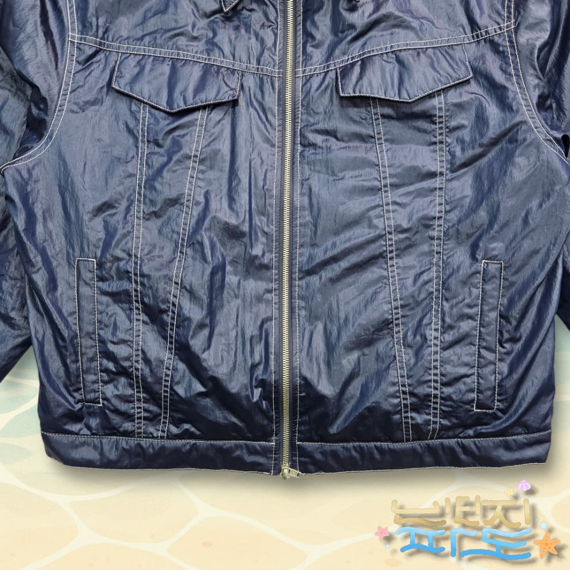 L Matin Kim 마땡킴 스티치 디테일드 트러커 자켓 상품이미지3