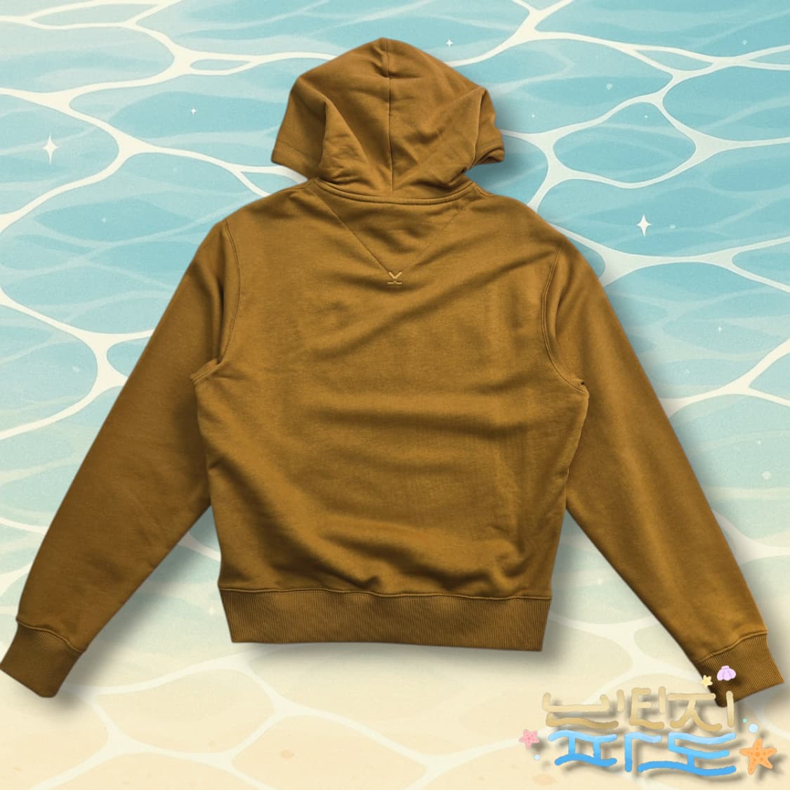 S 100 KENZO 겐조 21SS 로고 후드티 카멜 상품이미지7