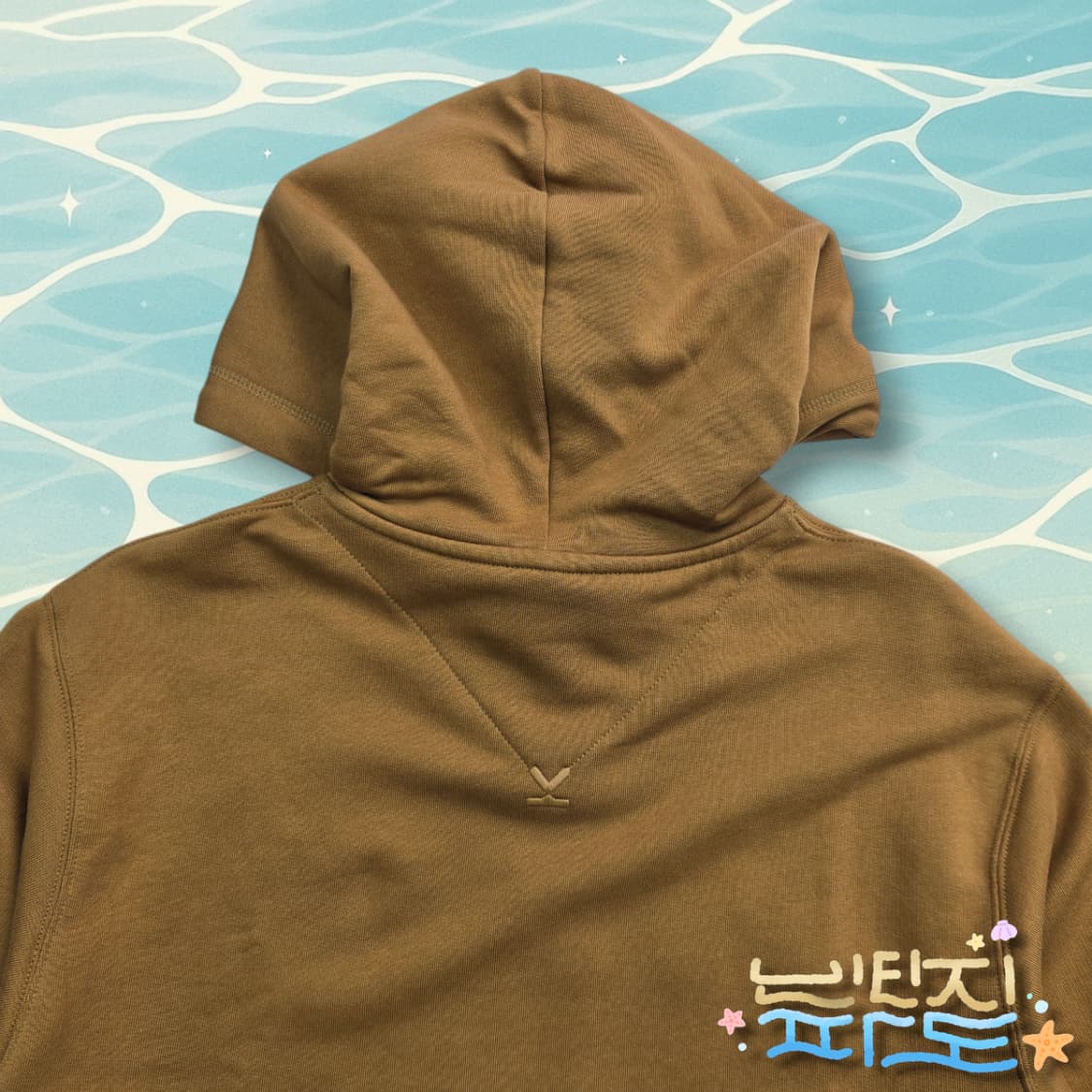 S 100 KENZO 겐조 21SS 로고 후드티 카멜 상품이미지8