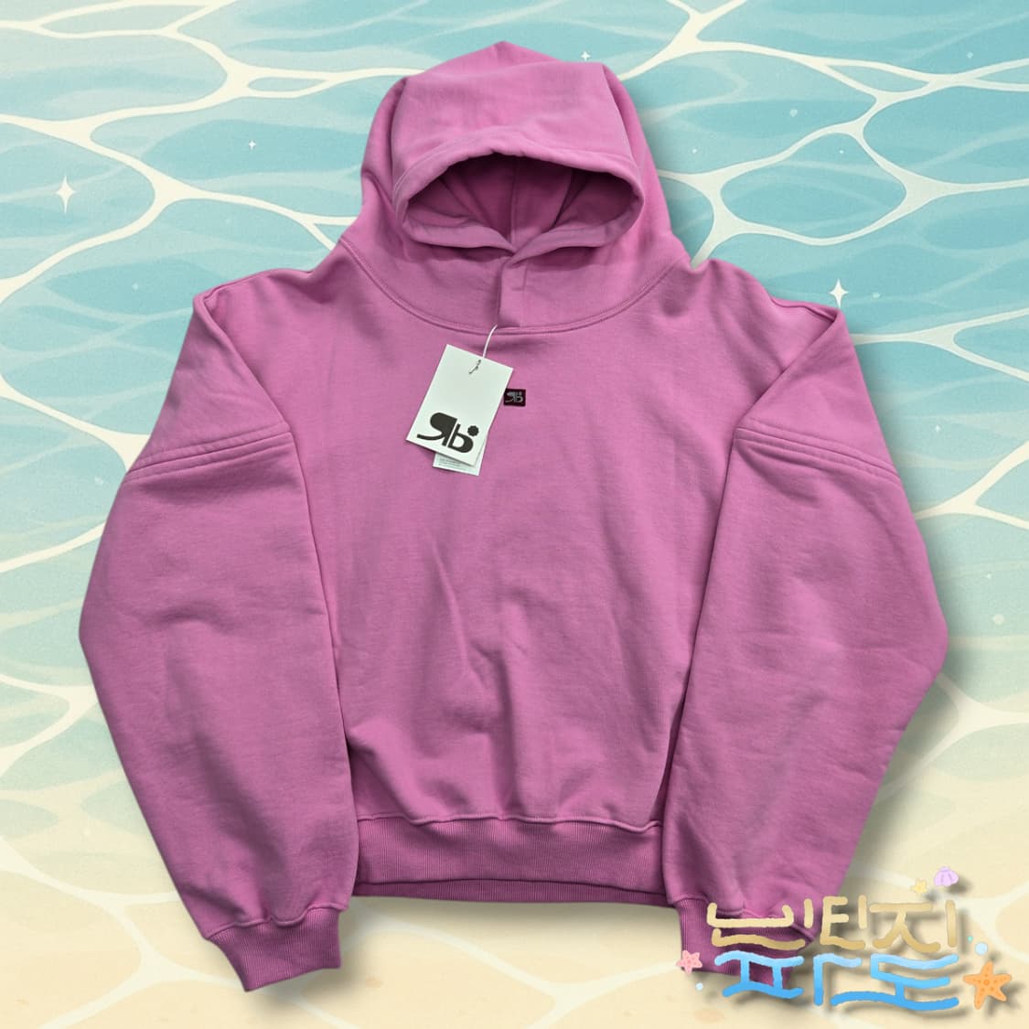 LL 새제품 래비티스포츠 핑크 스웻 후드티 상품이미지1