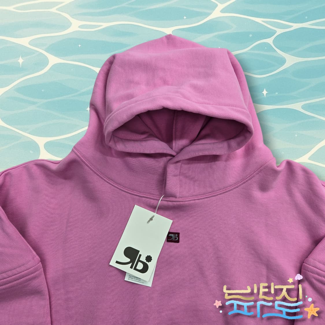 LL 새제품 래비티스포츠 핑크 스웻 후드티 상품이미지2