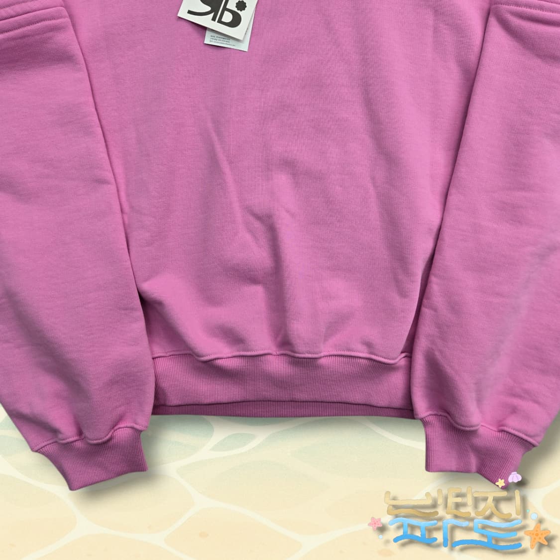 LL 새제품 래비티스포츠 핑크 스웻 후드티 상품이미지3