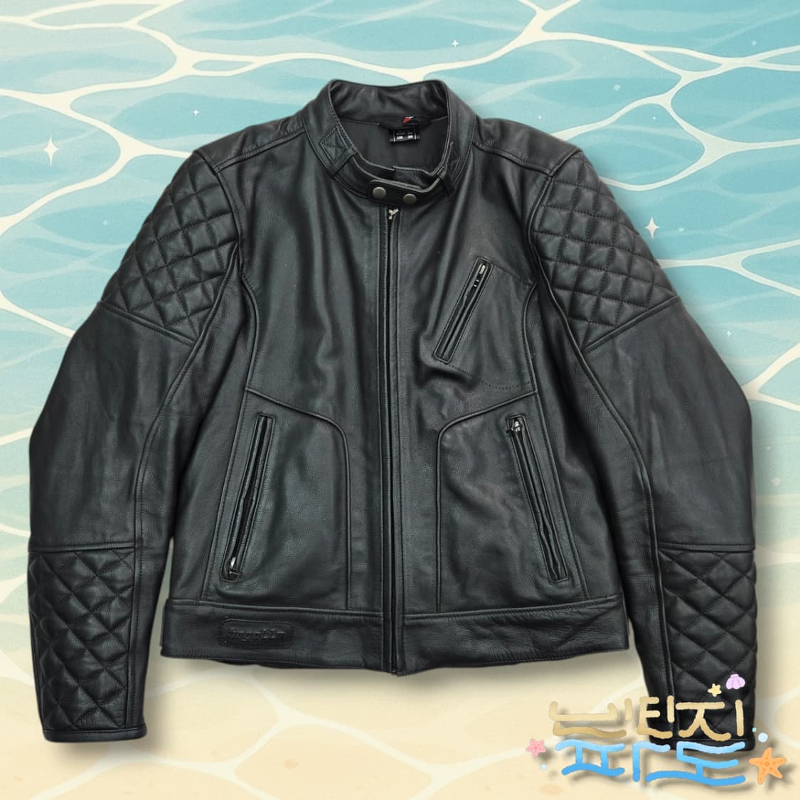 46 bogotto 보고토 바이커 가죽자켓 상품이미지1