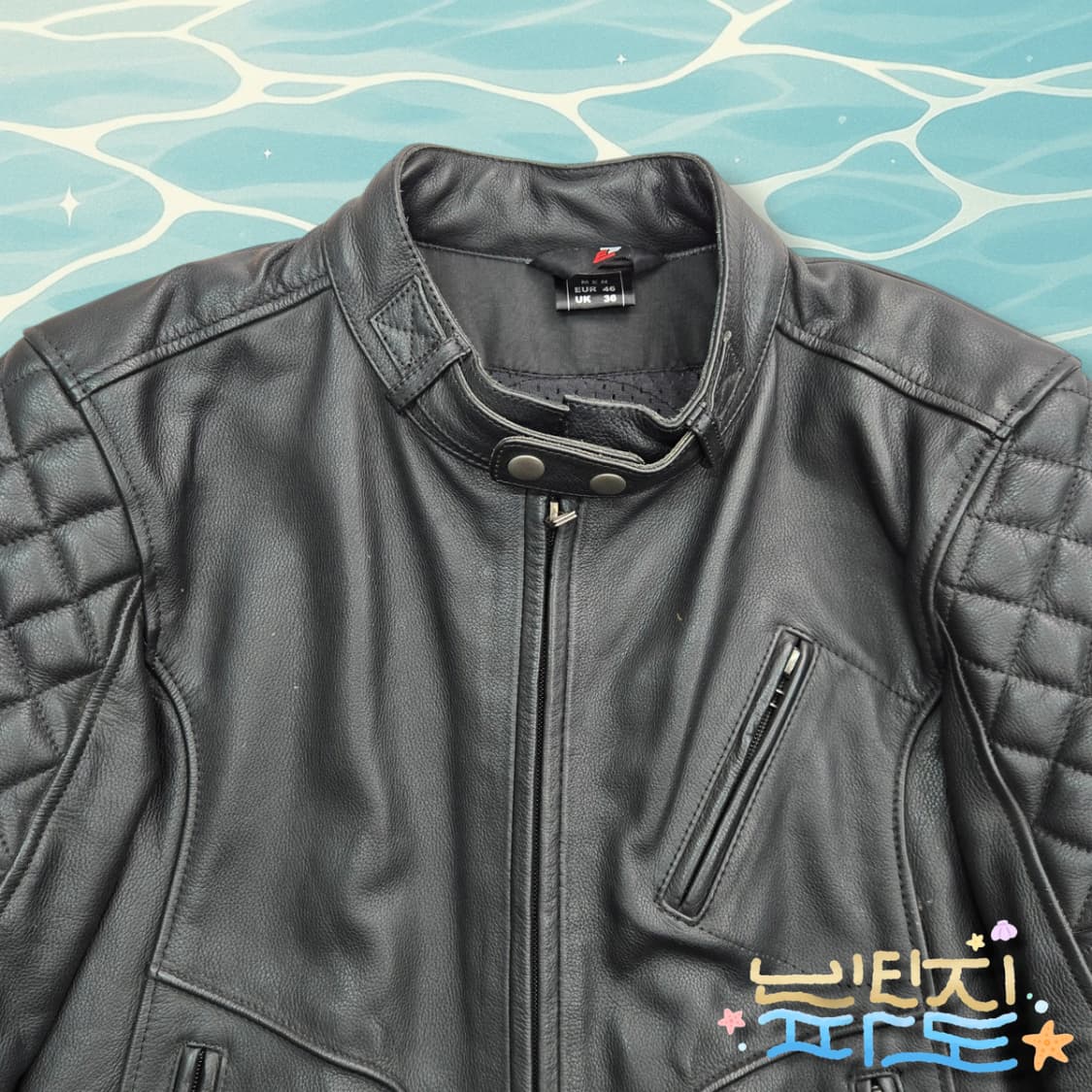 46 bogotto 보고토 바이커 가죽자켓 상품이미지2