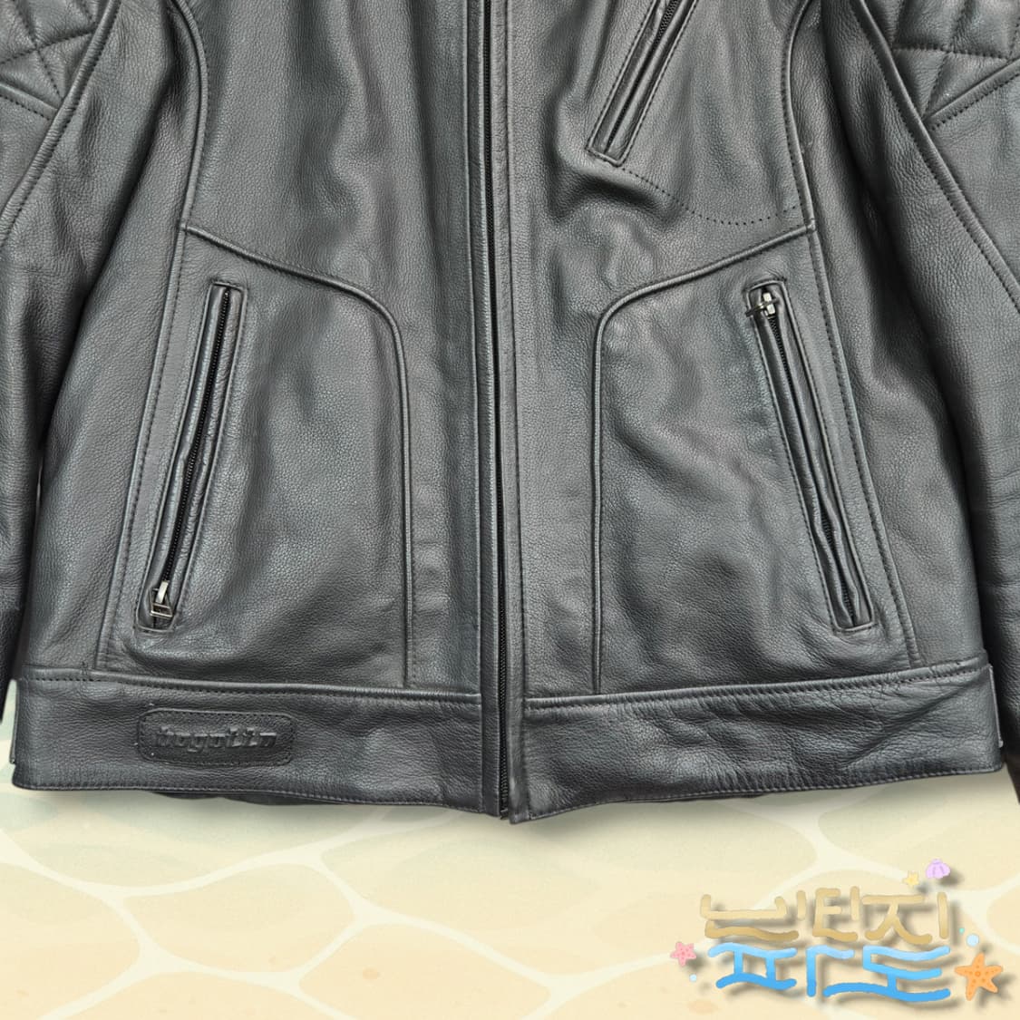 46 bogotto 보고토 바이커 가죽자켓 상품이미지3