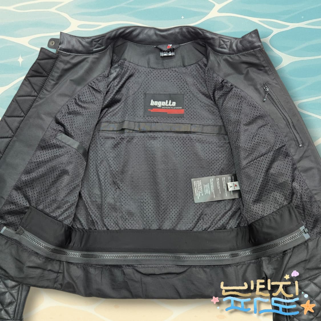 46 bogotto 보고토 바이커 가죽자켓 상품이미지8