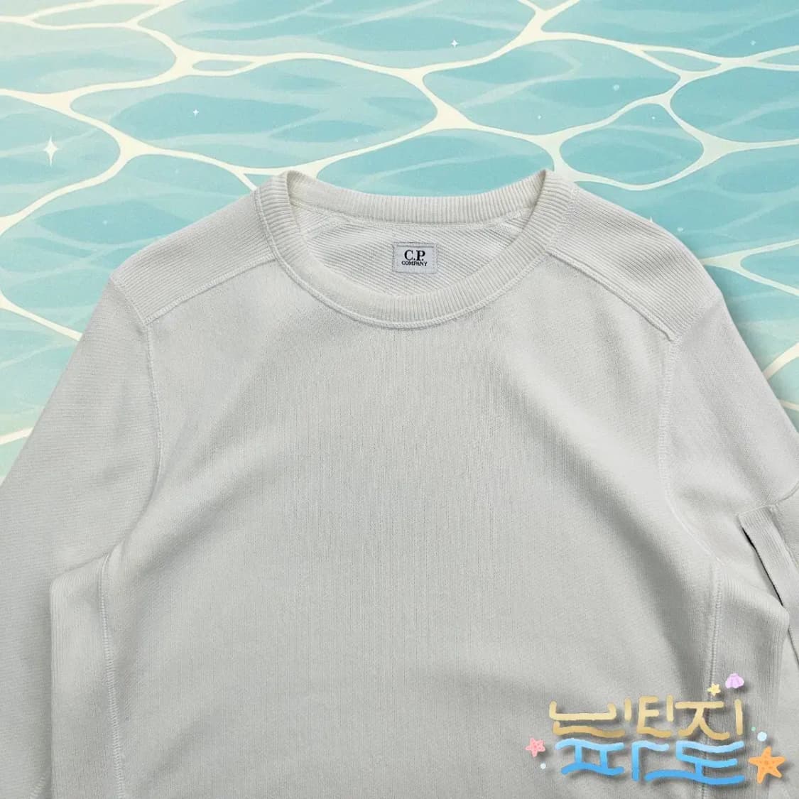 50 CP컴퍼니 20FW 코튼 크루넥 니트 상품이미지2