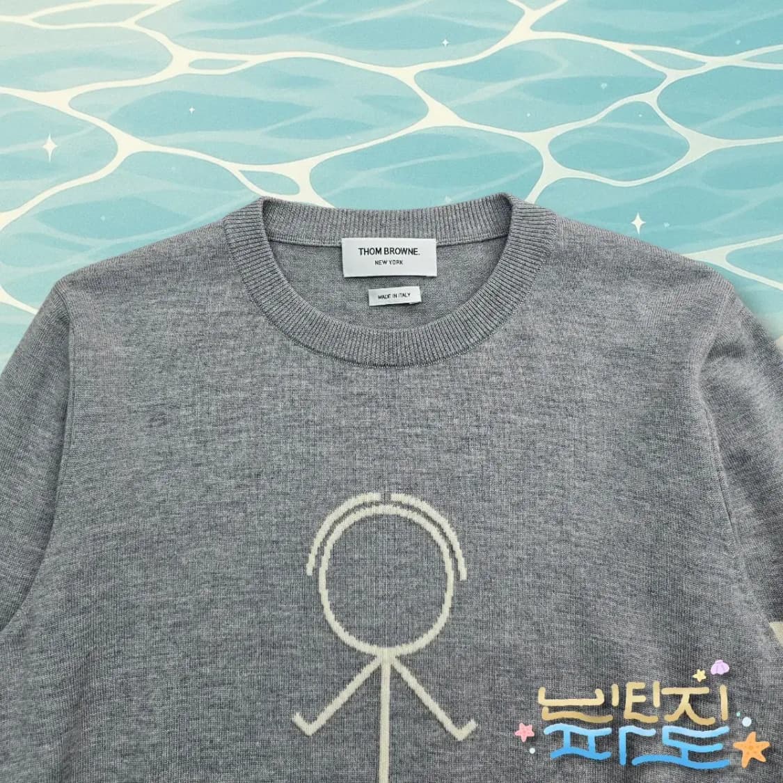 3 THOM BROWNE 톰브라운 21FW 사선완장 인트라시아 니트 상품이미지2