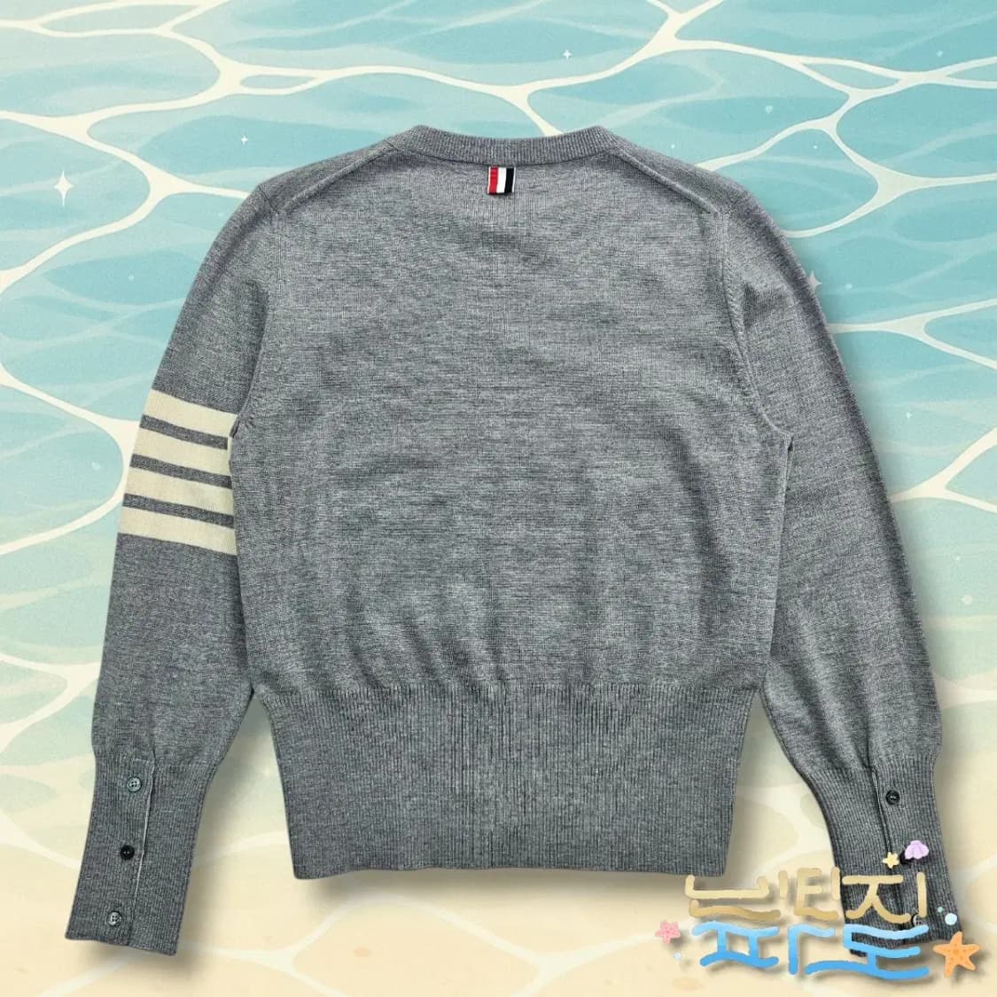 3 THOM BROWNE 톰브라운 21FW 사선완장 인트라시아 니트 상품이미지6