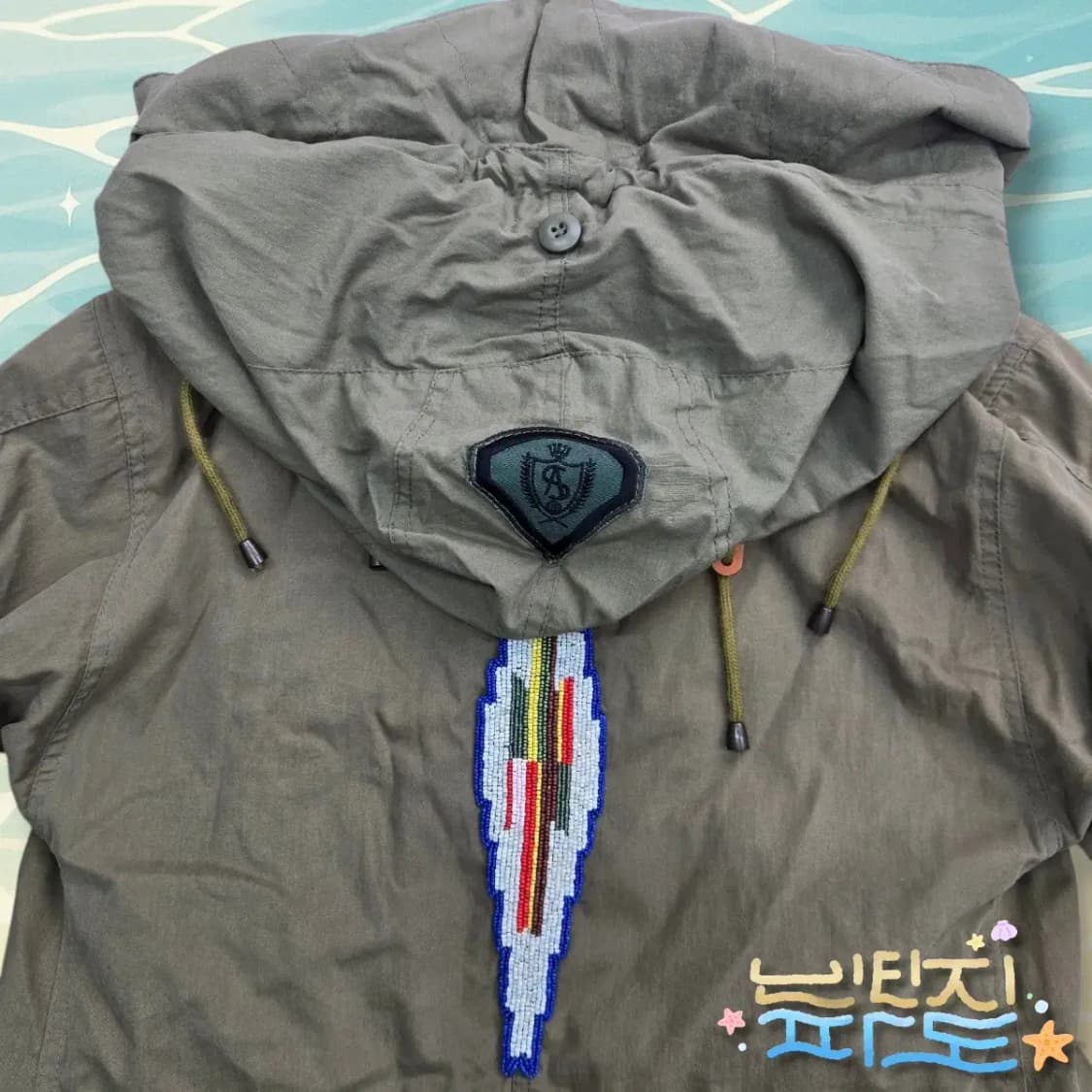 XS AS65 나바호 비즈 밀리터리 M48 피쉬테일 자켓 상품이미지7