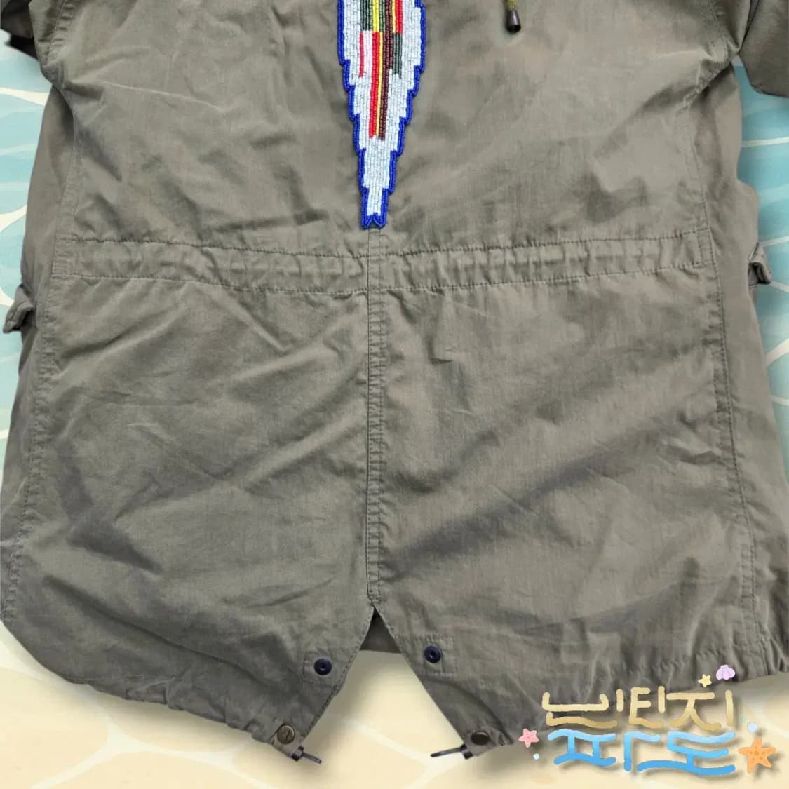 XS AS65 나바호 비즈 밀리터리 M48 피쉬테일 자켓 상품이미지8