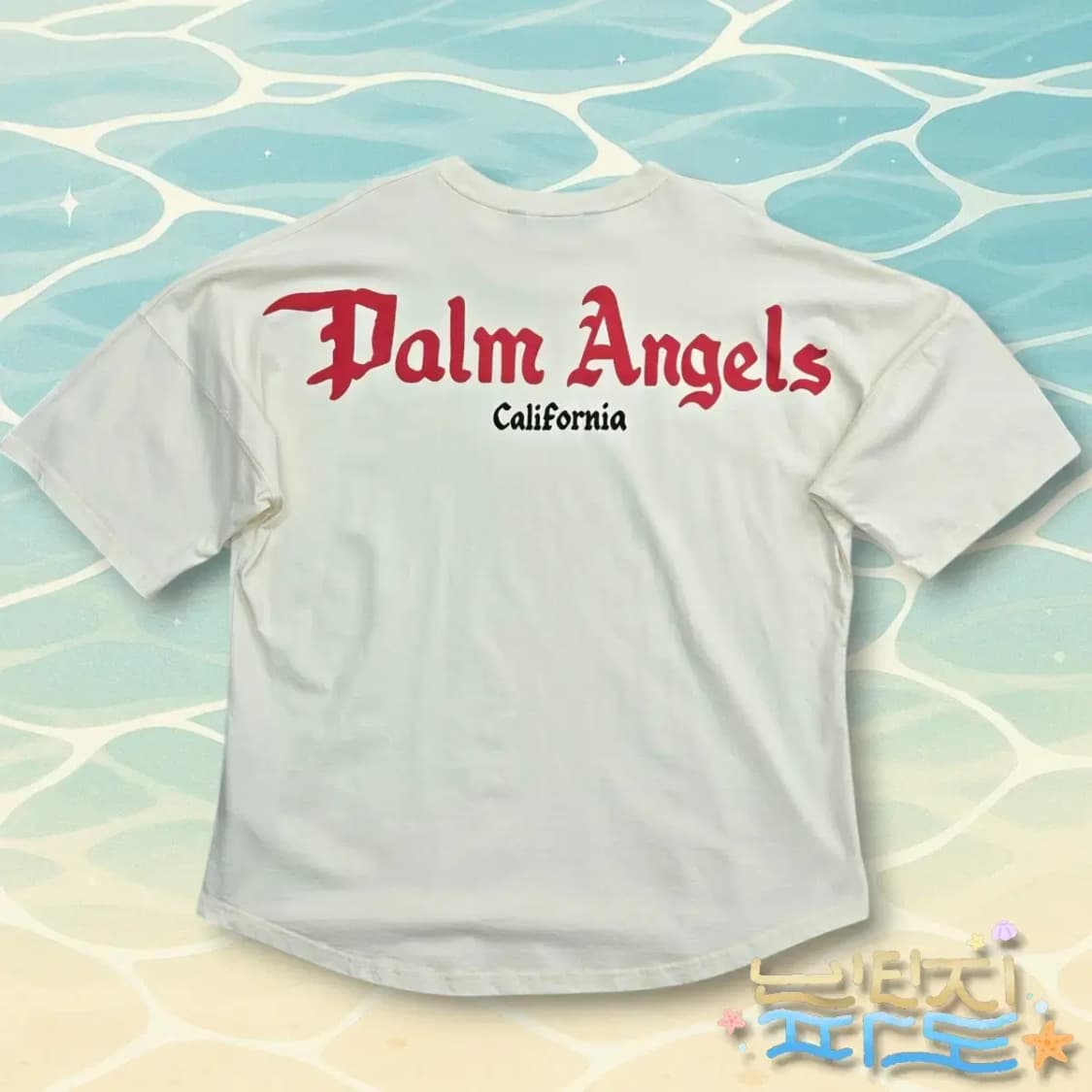 F Palm Angels 팜엔젤스 22SS  캘리포니아 그리팅 티셔츠 상품이미지6