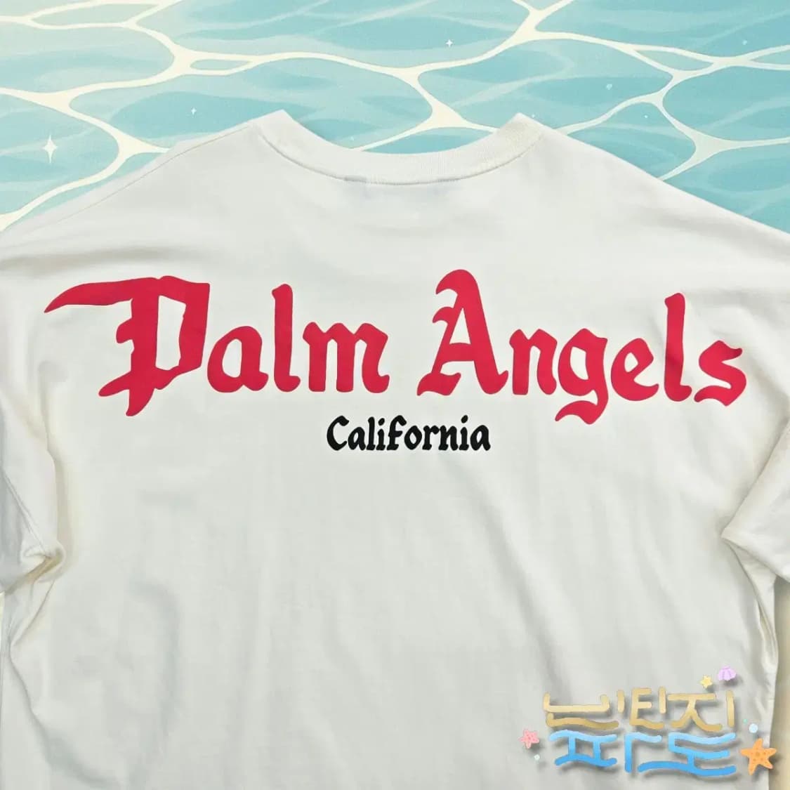 F Palm Angels 팜엔젤스 22SS  캘리포니아 그리팅 티셔츠 상품이미지7