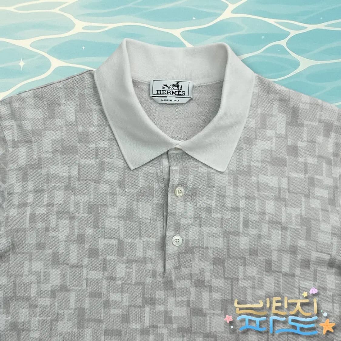 L HERMES 에르메스 24FW 레이어 인 에이치 폴로 셔츠 상품이미지2