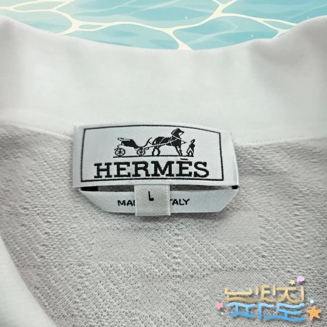 L HERMES 에르메스 24FW 레이어 인 에이치 폴로 셔츠 상품이미지6