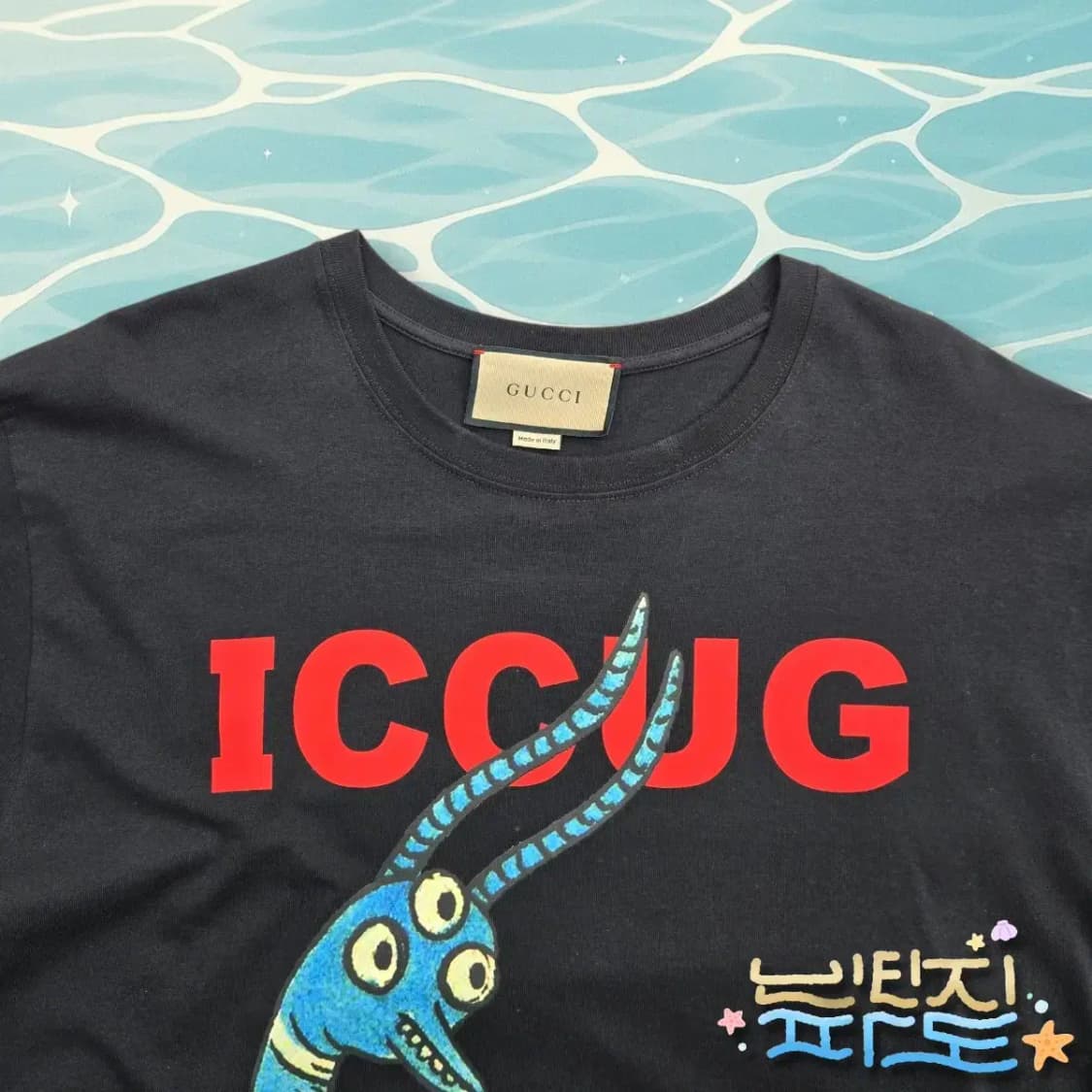 L GUCCI 구찌 프레야 하타스 ICCUG 애니멀 프린트 티셔츠 상품이미지2