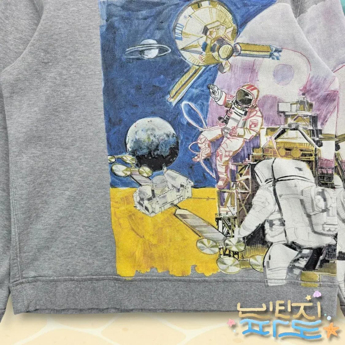 L VALENTINO 발렌티노 20SS 루프 프린팅 스웻셔츠 상품이미지3