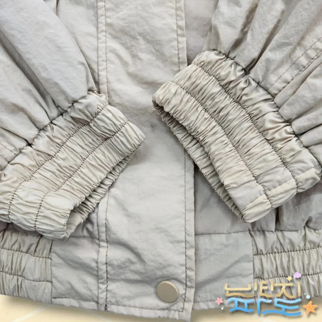 F 마땡킴 디태쳐블 슬리브 볼륨 점퍼 상품이미지4