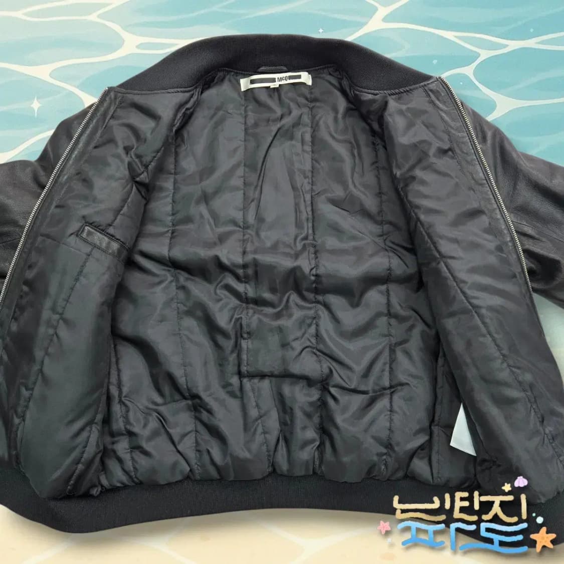 50 McQ 알렉산더맥퀸 18FW 양가죽 봄버자켓 상품이미지9