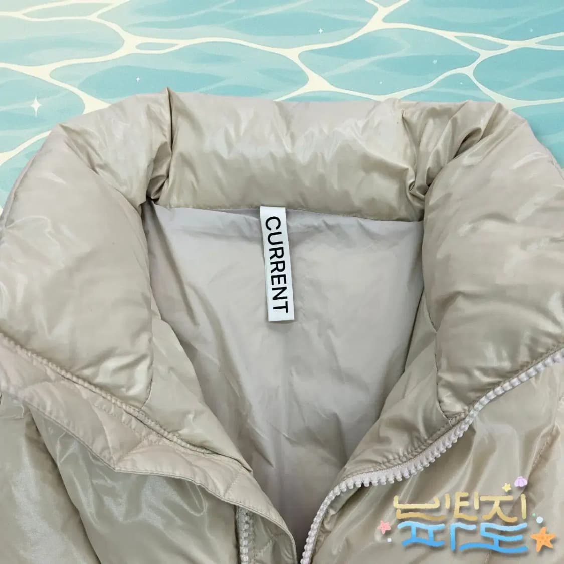 F 커렌트 바시티 숏 푸퍼 패딩자켓 상품이미지5