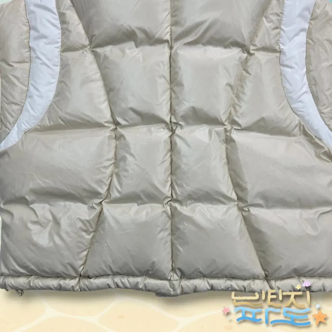 F 커렌트 바시티 숏 푸퍼 패딩자켓 상품이미지8