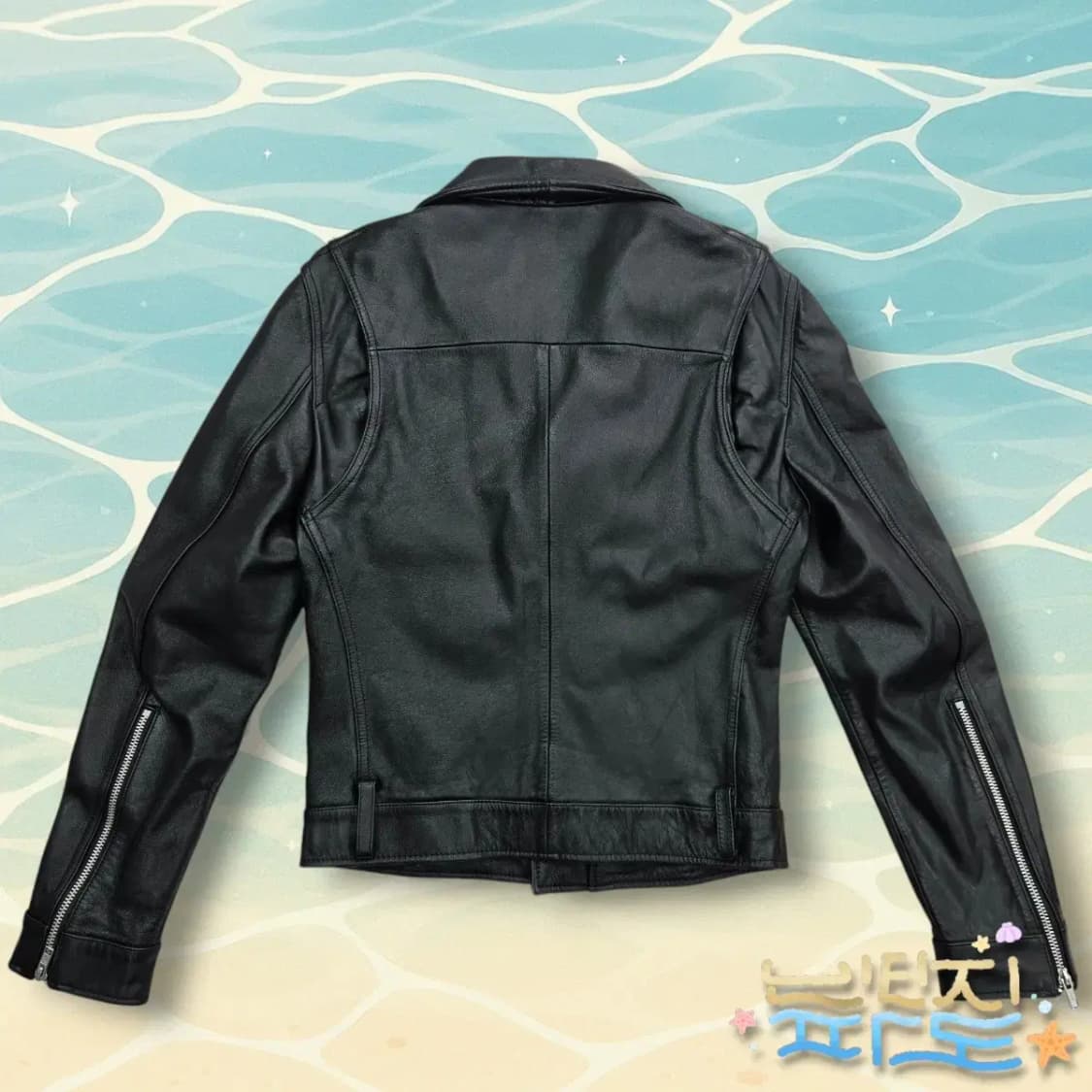 90, 2 페르드르 알렌느 카프스킨 라이더자켓 상품이미지5