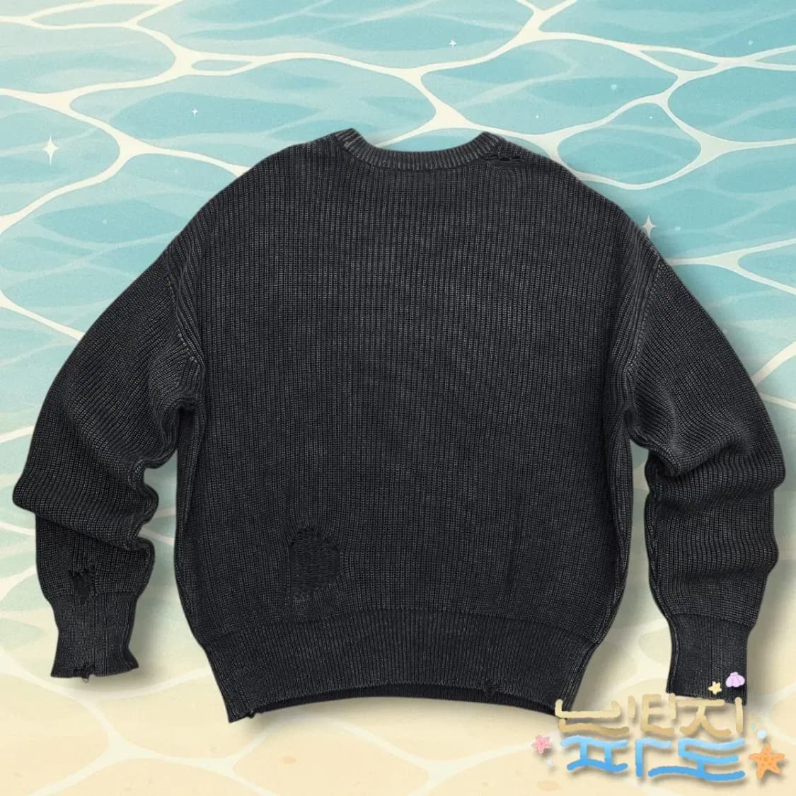 M 메종미네드 데미지 니트 상품이미지6