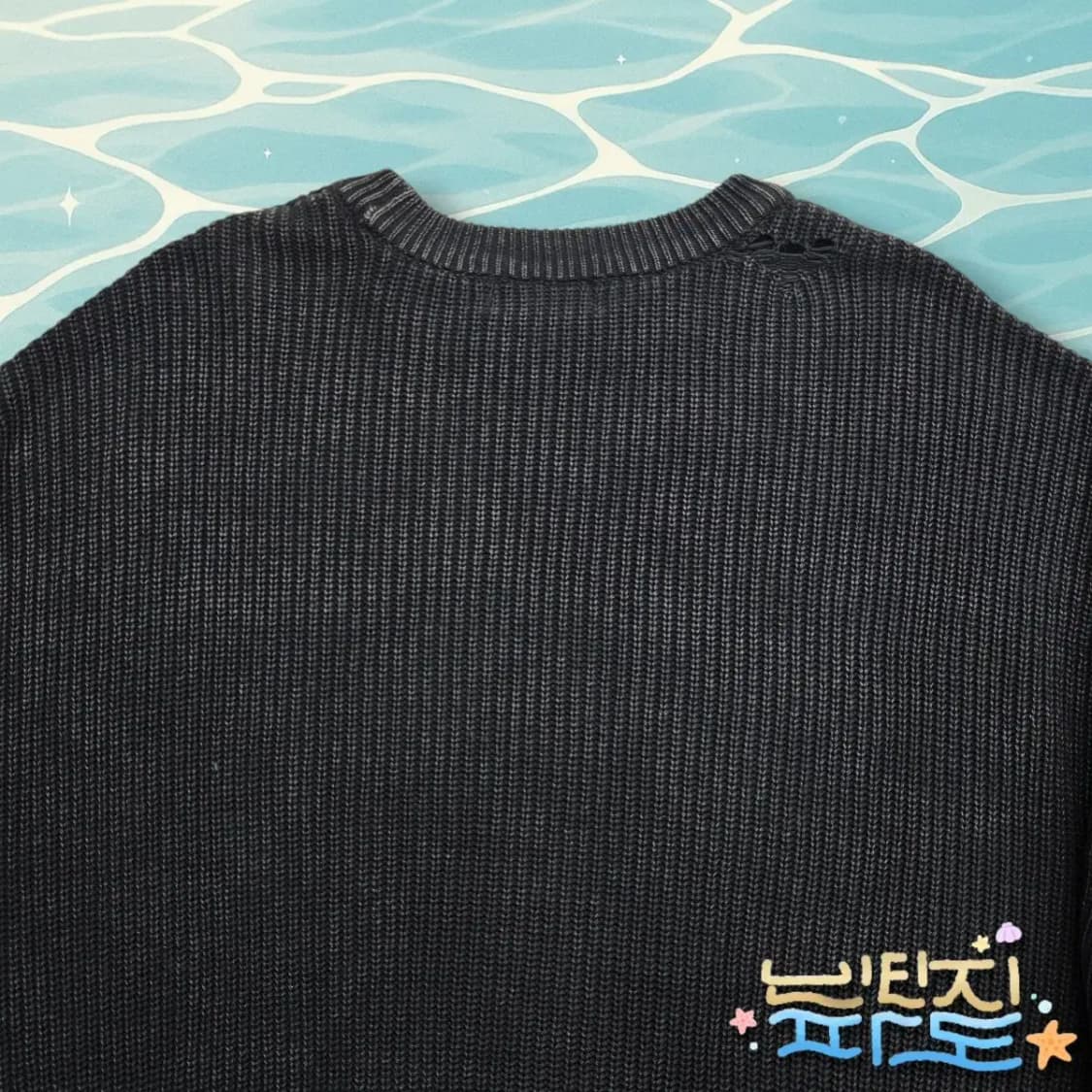 M 메종미네드 데미지 니트 상품이미지7