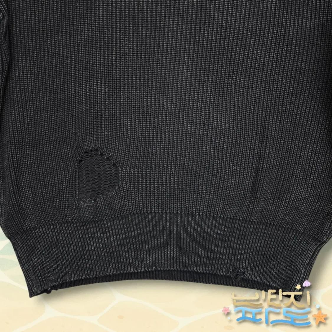 M 메종미네드 데미지 니트 상품이미지8