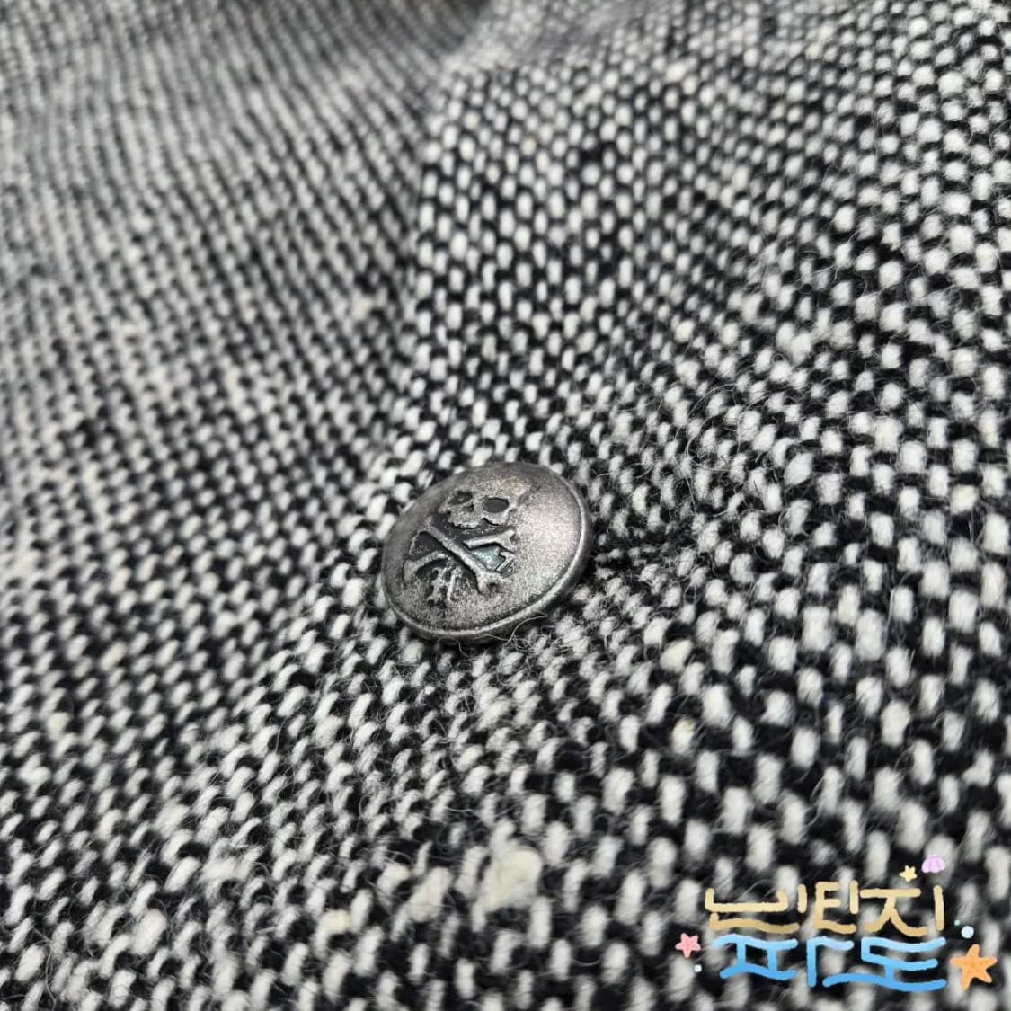 100 52 하이드로겐 라나울 트위드 코트 상품이미지4