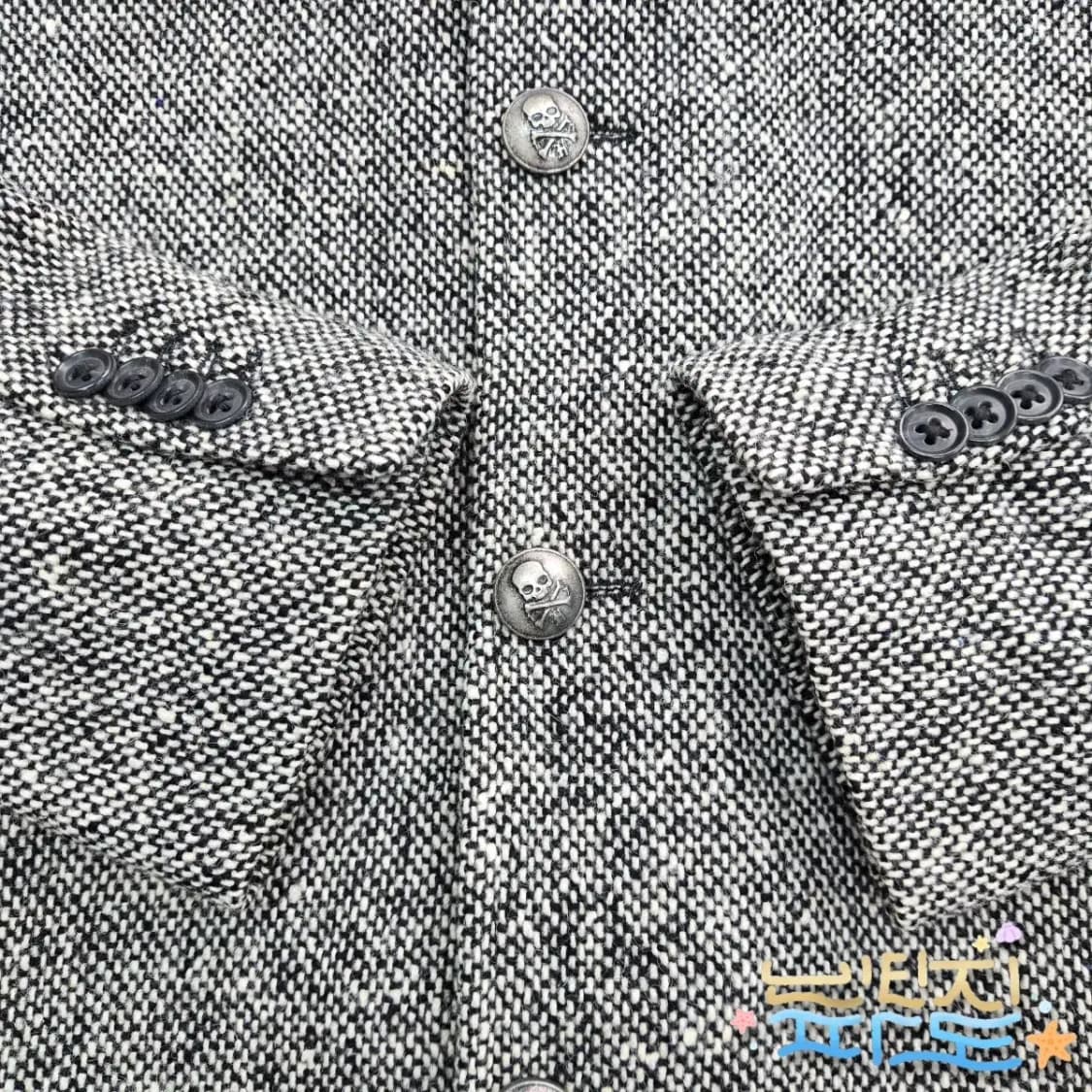 100 52 하이드로겐 라나울 트위드 코트 상품이미지5