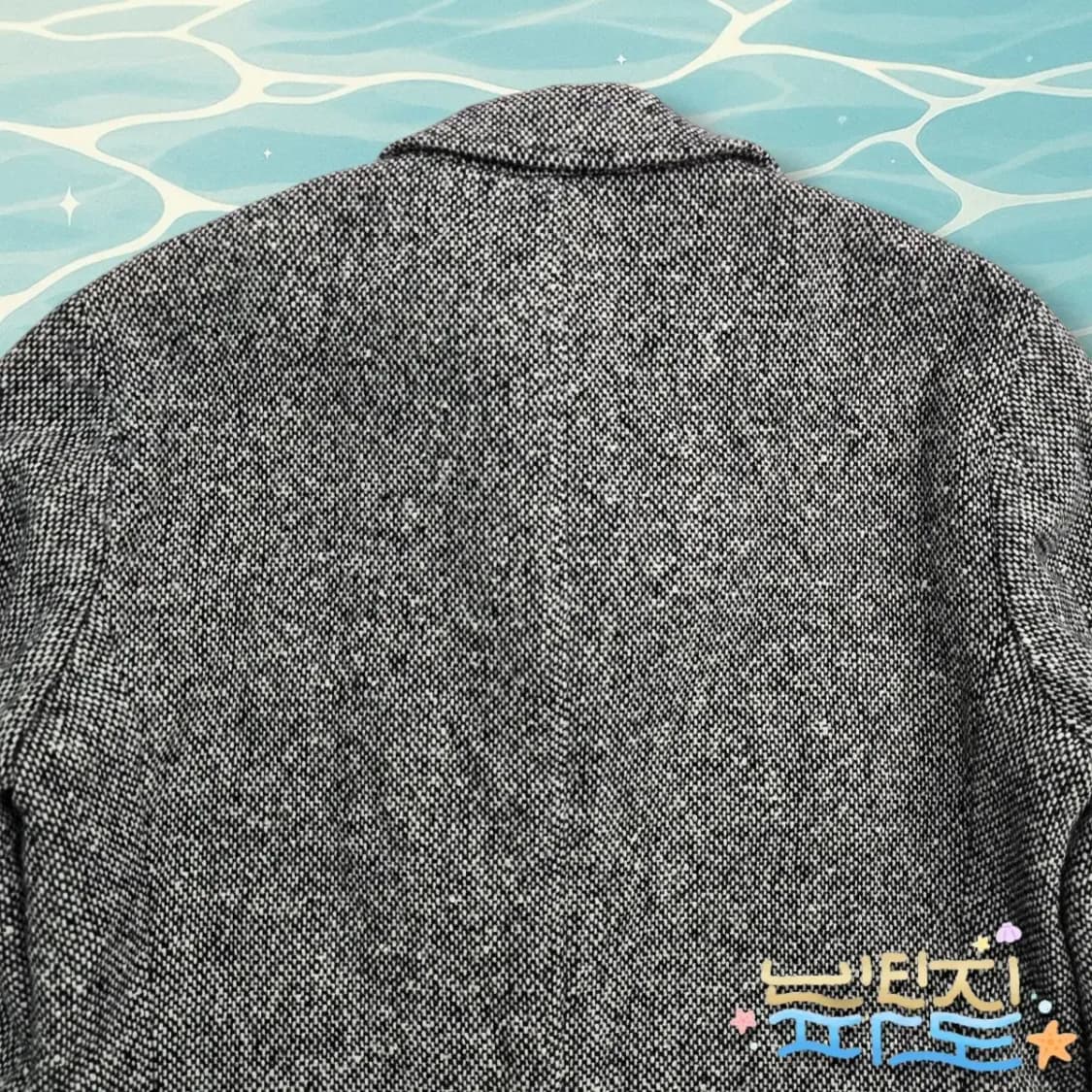 100 52 하이드로겐 라나울 트위드 코트 상품이미지7