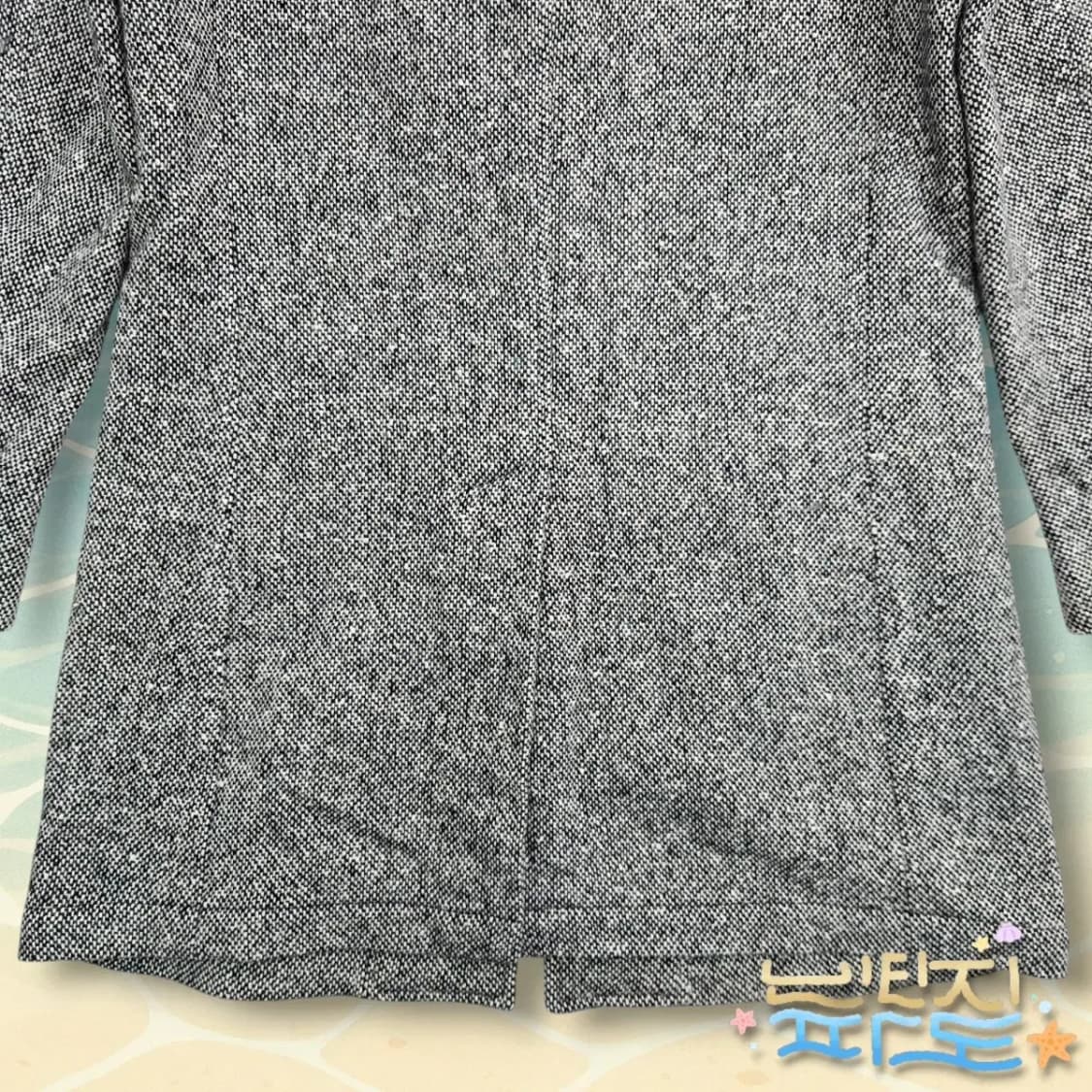 100 52 하이드로겐 라나울 트위드 코트 상품이미지8