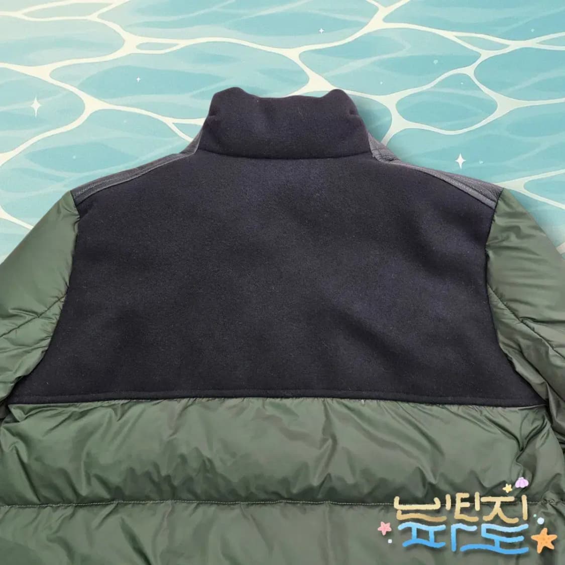 90 MARNI 마르니 울 가죽배색 숏패딩 푸퍼 자켓 상품이미지6