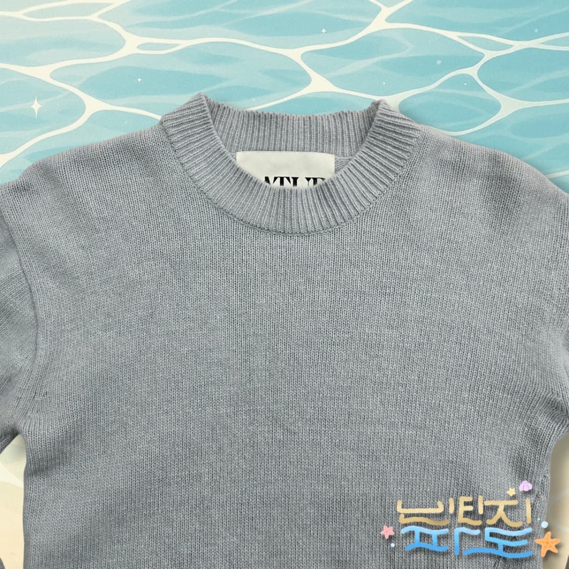 S SATUR 세터 더블린 언발란스 캐시미어 니트 상품이미지2