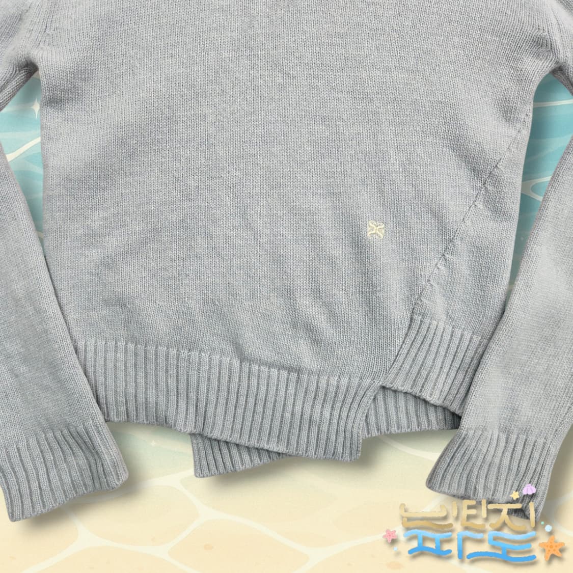 S SATUR 세터 더블린 언발란스 캐시미어 니트 상품이미지3