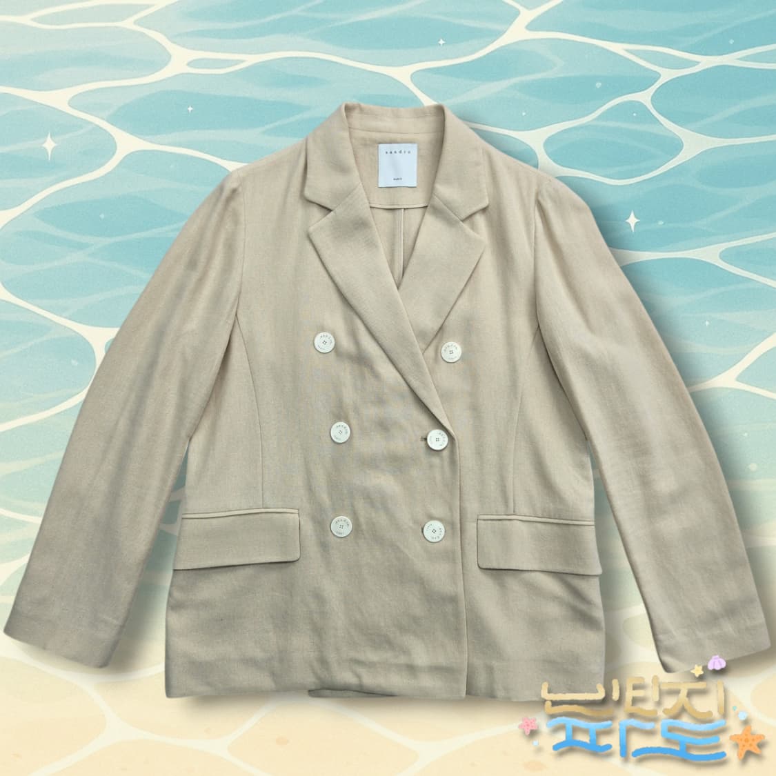 77 sandro 산드로 더블버튼 자켓 상품이미지1