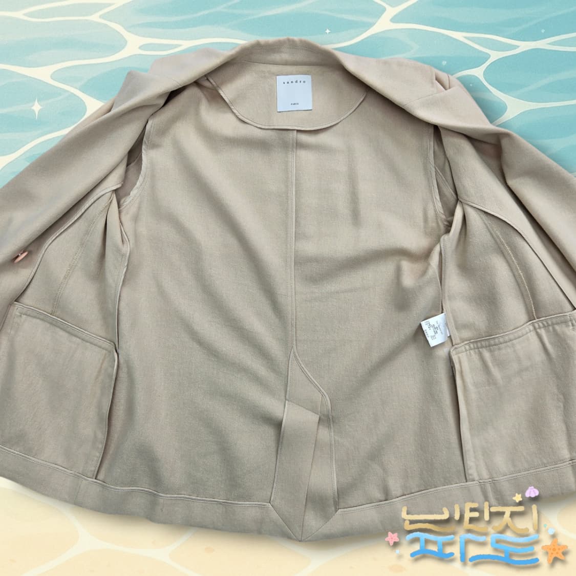 77 sandro 산드로 더블버튼 자켓 상품이미지10