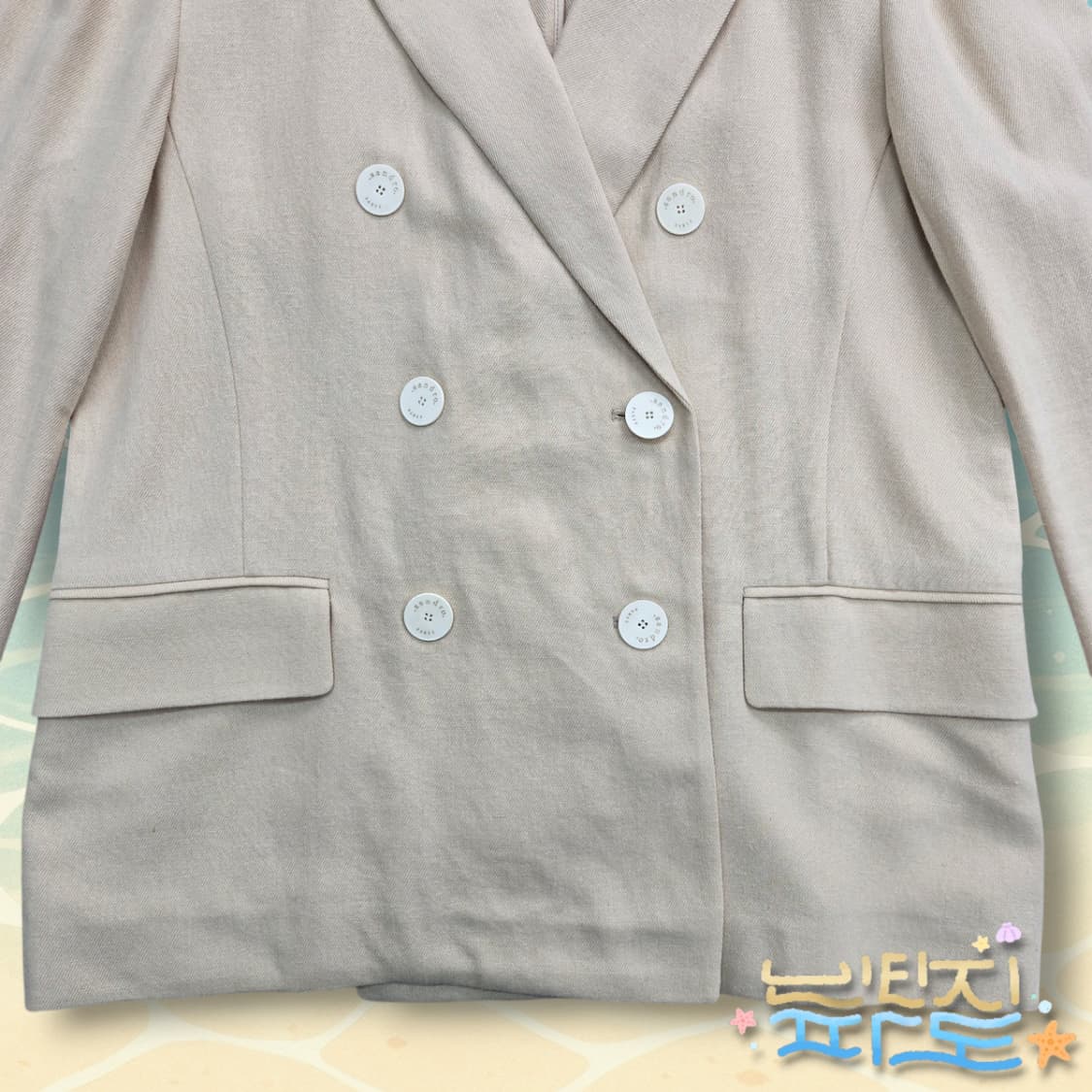 77 sandro 산드로 더블버튼 자켓 상품이미지3