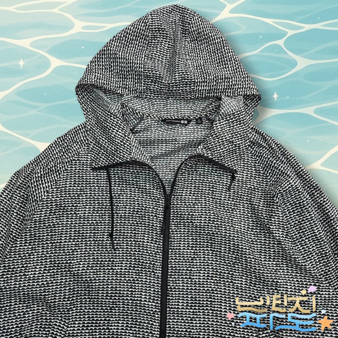 M 메리메꼬 유니클로 롱 바람막이 자켓 상품이미지2