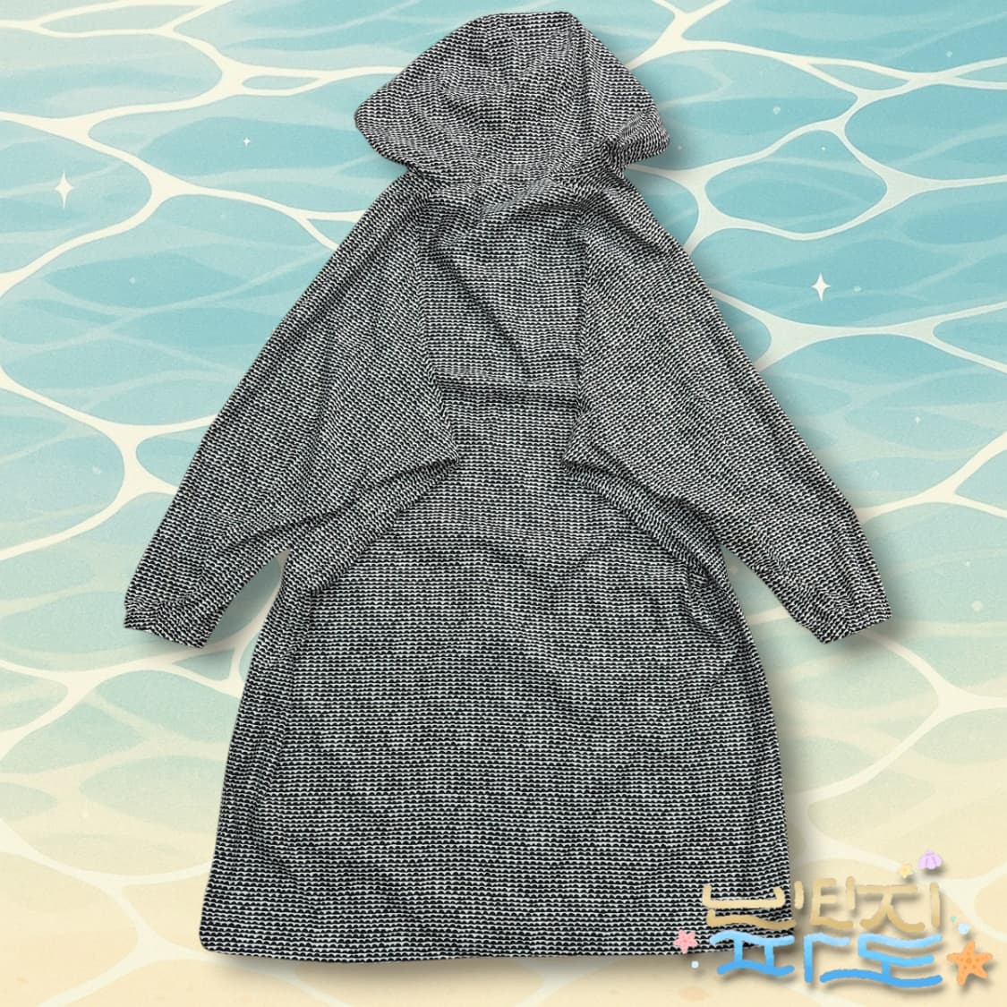 M 메리메꼬 유니클로 롱 바람막이 자켓 상품이미지6