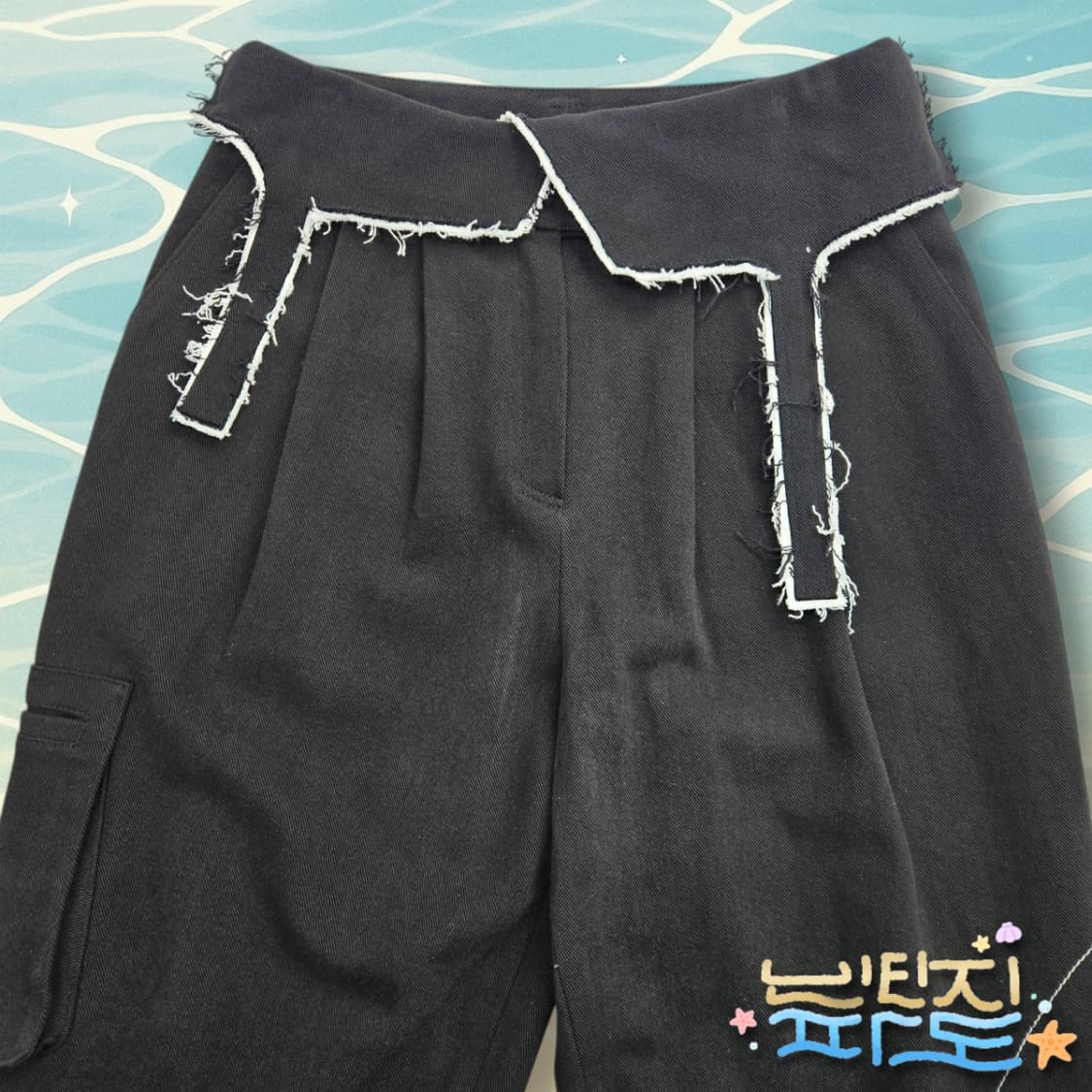 28 M 마땡킴 디테일 트라우저 투턱 팬츠 상품이미지2