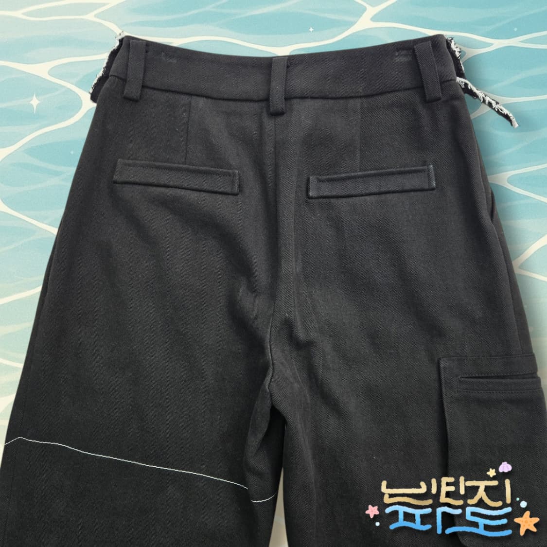 28 M 마땡킴 디테일 트라우저 투턱 팬츠 상품이미지5