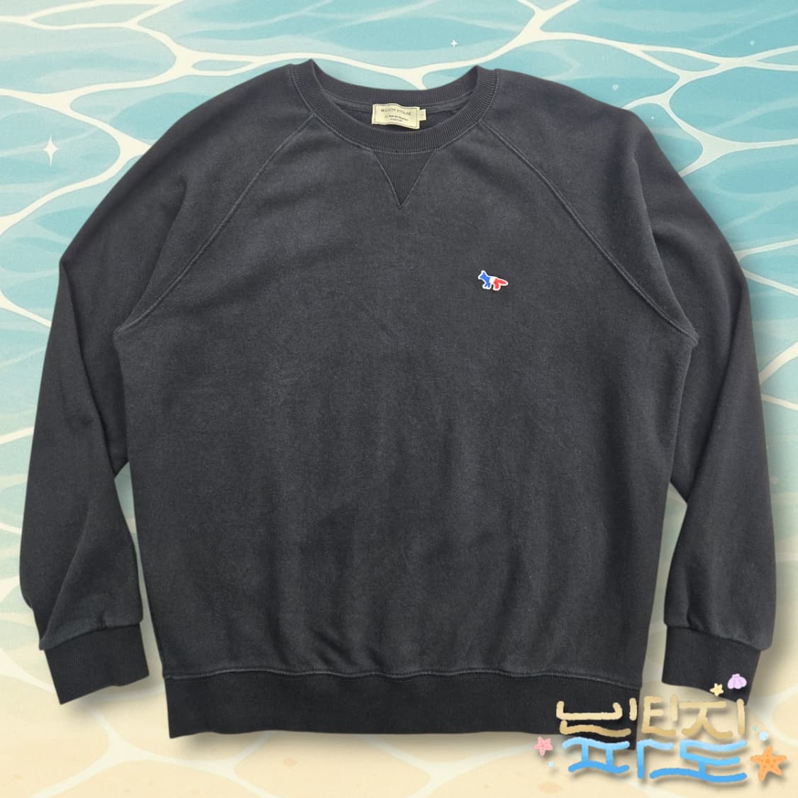 L 메종키츠네 폭스패치 맨투맨 상품이미지1