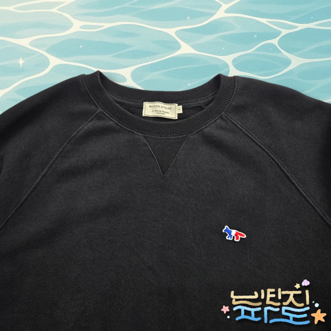 L 메종키츠네 폭스패치 맨투맨 상품이미지2