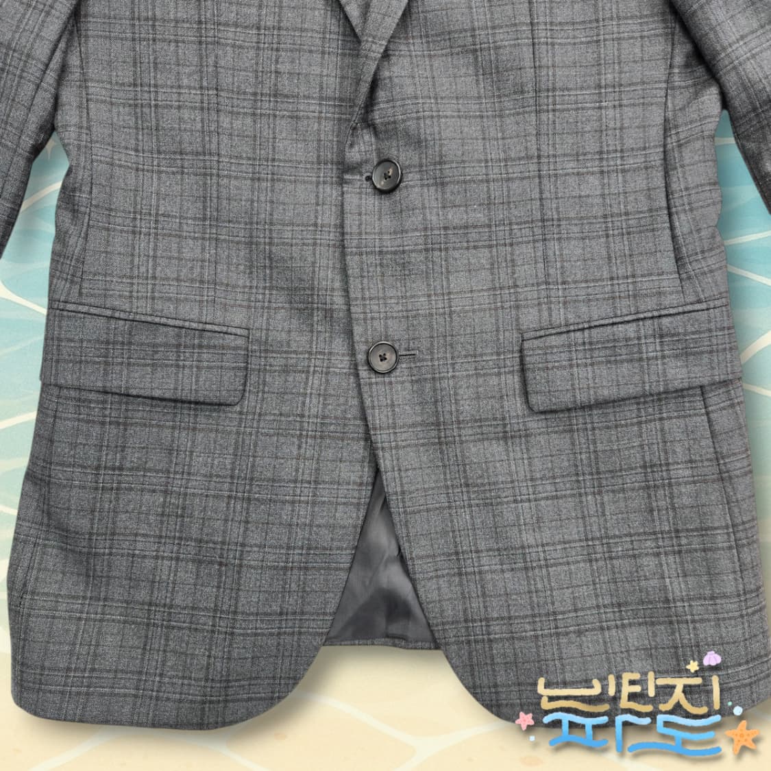 36 띠어리 체크 블레이저 자켓 상품이미지3