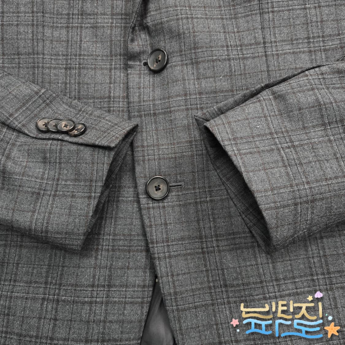 36 띠어리 체크 블레이저 자켓 상품이미지4