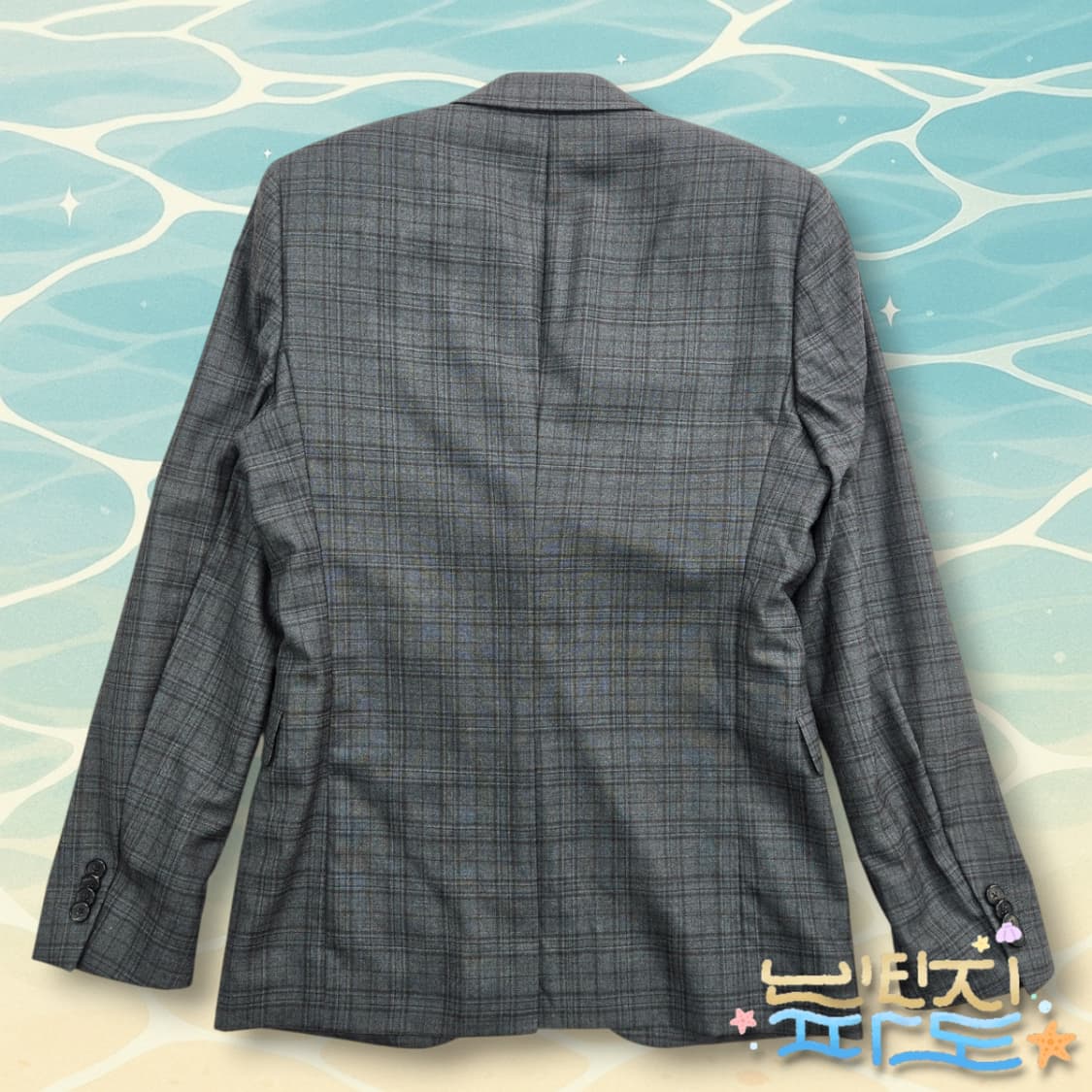36 띠어리 체크 블레이저 자켓 상품이미지5